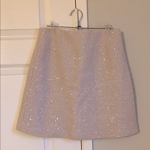 Skirt with sequins